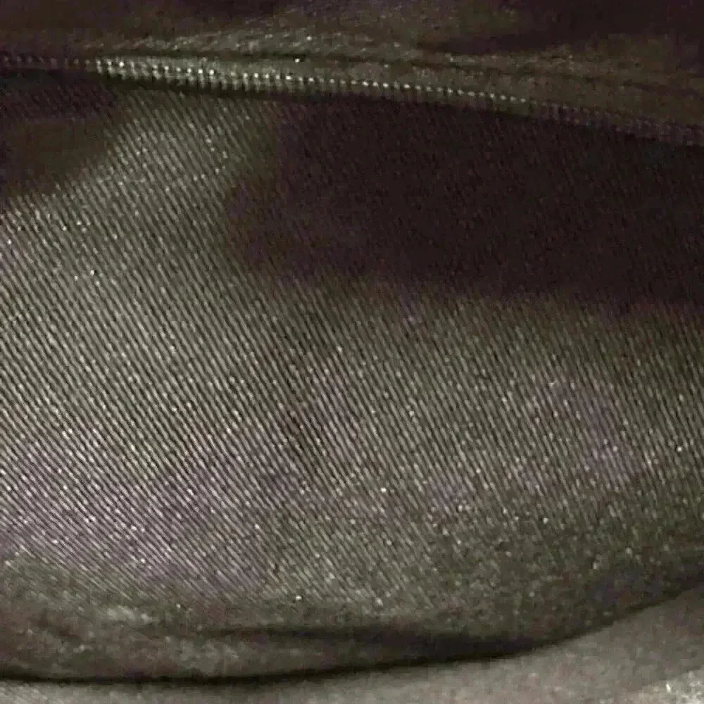 NWOT Crossi Black Vegan Leather Tote Shoulder Bag - Picture 8 of 12